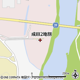 岩手県北上市成田２地割周辺の地図