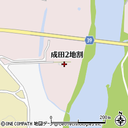 岩手県北上市成田（２地割）周辺の地図