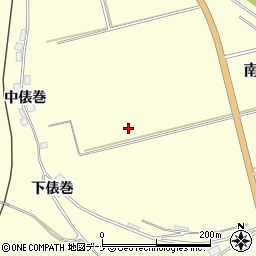 〒015-0364 秋田県由利本荘市南福田の地図