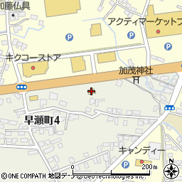 ファミリーマート遠野バイパス店周辺の地図
