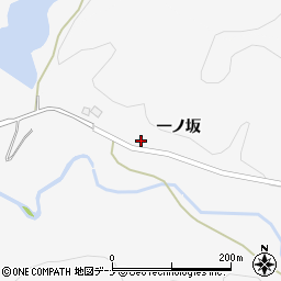 秋田県横手市睦成一ノ坂周辺の地図