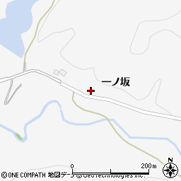 秋田県横手市睦成（一ノ坂）周辺の地図