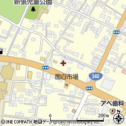 有限会社菅野石材　遠野店周辺の地図