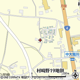 岩手県北上市村崎野１９地割96-1周辺の地図