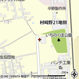 東北新潟運輸株式会社　北上支店周辺の地図