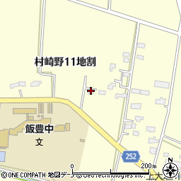 岩手県北上市村崎野１１地割周辺の地図