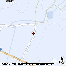 秋田県由利本荘市湯沢湯沢139周辺の地図