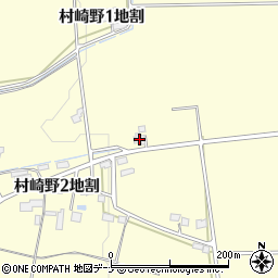 岩手県北上市村崎野１地割26周辺の地図