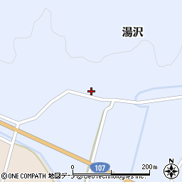 秋田県由利本荘市湯沢湯沢59周辺の地図