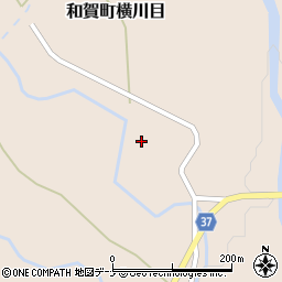 岩手県北上市和賀町横川目２２地割周辺の地図