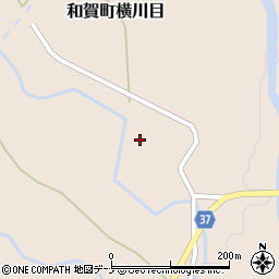 岩手県北上市和賀町横川目（２２地割）周辺の地図