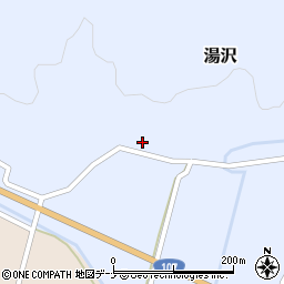 秋田県由利本荘市湯沢湯沢58周辺の地図