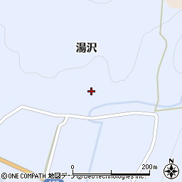 秋田県由利本荘市湯沢湯沢69周辺の地図