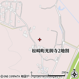 岩手県遠野市松崎町光興寺２地割周辺の地図