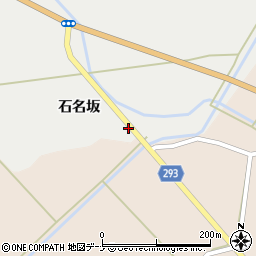 秋田県由利本荘市雪車町石田坂周辺の地図