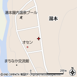 岩手県和賀郡西和賀町湯本３０地割周辺の地図