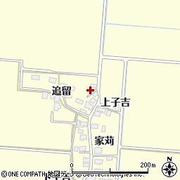 秋田県由利本荘市葛法上子吉63周辺の地図