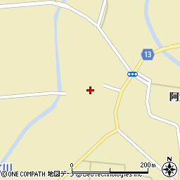 秋田県横手市大雄木戸口周辺の地図