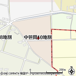 岩手県花巻市中笹間第１０地割周辺の地図