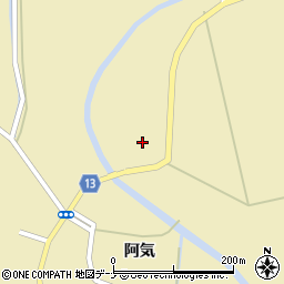 秋田県横手市大雄宮小路46周辺の地図