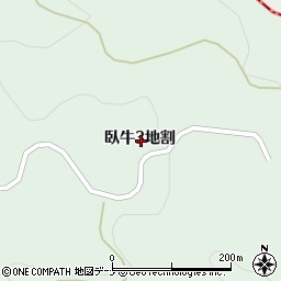 岩手県北上市臥牛３地割周辺の地図