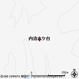 秋田県横手市杉沢内清水ケ台周辺の地図