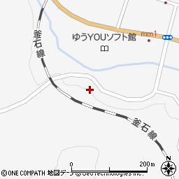 岩手県遠野市宮守町下宮守３１地割50周辺の地図