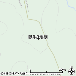 岩手県北上市臥牛２地割周辺の地図