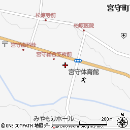 社会福祉法人遠野市社会福祉協議会　心配ごと相談所・宮守周辺の地図