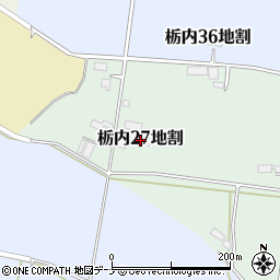 岩手県花巻市栃内第２７地割周辺の地図