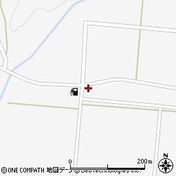 秋田県横手市大森町堂林9-4周辺の地図