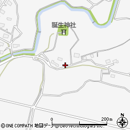 秋田県横手市杉沢狼ノ沢31-17周辺の地図