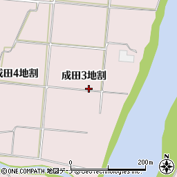 岩手県北上市成田３地割周辺の地図