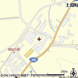 株式会社道の奥ファーム　発芽玄米工場周辺の地図