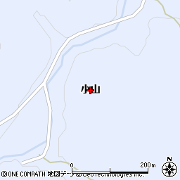 秋田県横手市大森町八沢木（小山）周辺の地図
