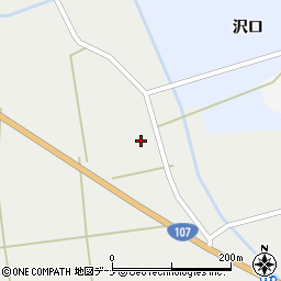 秋田県由利本荘市雪車町新雪車町周辺の地図