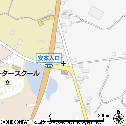 秋田県横手市杉沢中杉沢605周辺の地図