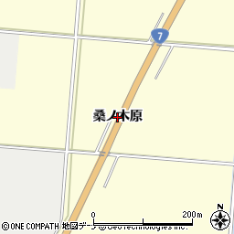 秋田県由利本荘市葛法（桑ノ木原）周辺の地図