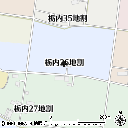 岩手県花巻市栃内第３６地割周辺の地図