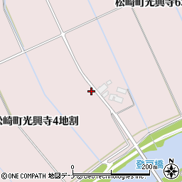 岩手県遠野市松崎町光興寺周辺の地図