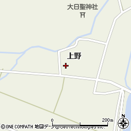 秋田県由利本荘市上野上野69周辺の地図