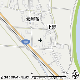 秋田県由利本荘市玉ノ池元屋布236周辺の地図