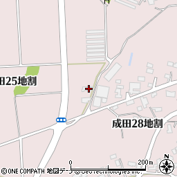 岩手県北上市成田（２５地割）周辺の地図