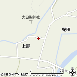 秋田県由利本荘市上野上野79-24周辺の地図