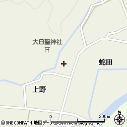 秋田県由利本荘市上野上野79周辺の地図