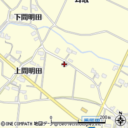 秋田県横手市上境番匠田79周辺の地図