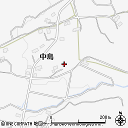 秋田県横手市杉沢中島252-19周辺の地図