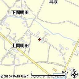 秋田県横手市上境番匠田130周辺の地図