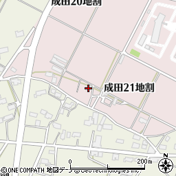 岩手県北上市成田２１地割周辺の地図