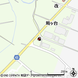 ＪＡ本荘中央ＳＳ周辺の地図